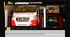 Desktop Screenshot of carrerocaravaning.com