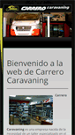 Mobile Screenshot of carrerocaravaning.com